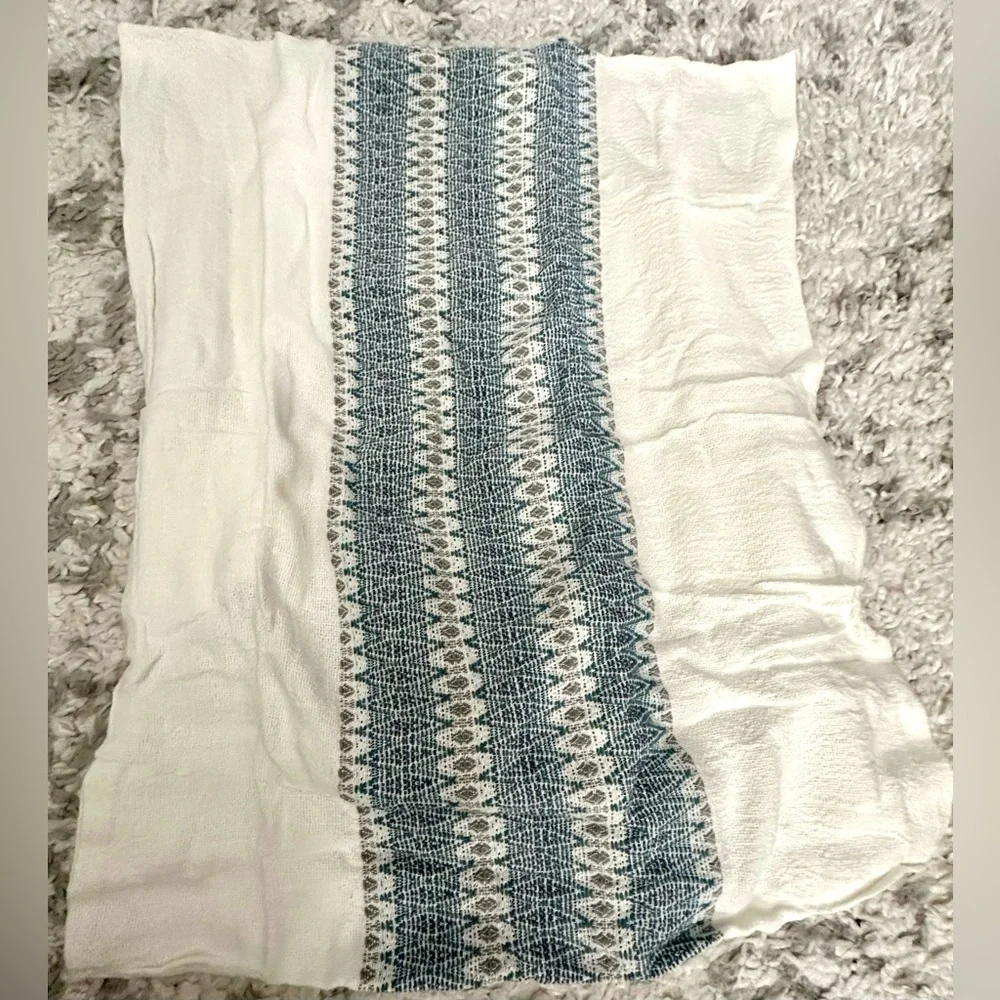 RARE 🎸COYUCHI NWT LOST COAST DECORATIVE ORGANIC PILLOW COVERS (2)— Standard